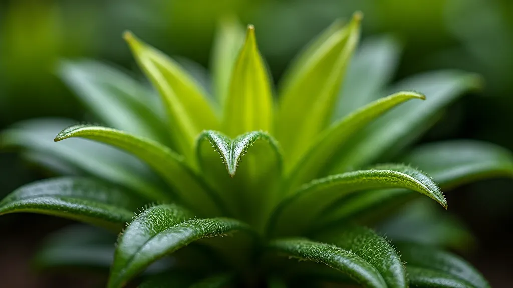 Various Pleurothallis leaves showing different patterns and textures.