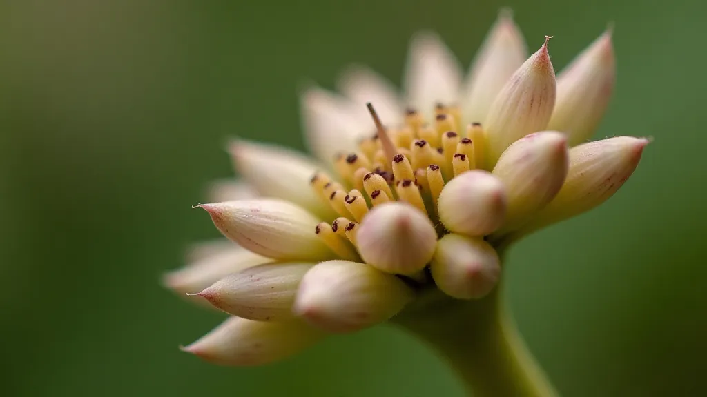 Small, rounded orchid pseudobulbs